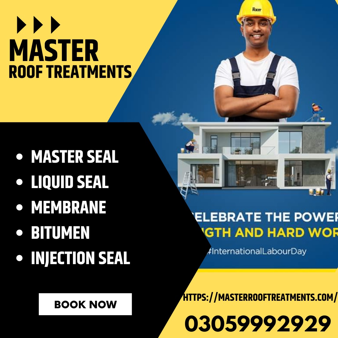 Master Rouf Roof Waterproofing Services 03059992929 - roof waterproofing service in ...
